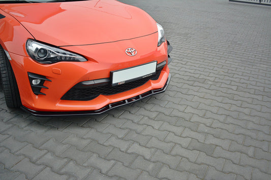 Front Ansatz V.3 für TOYOTA GT86 FACELIFT schwarz matt