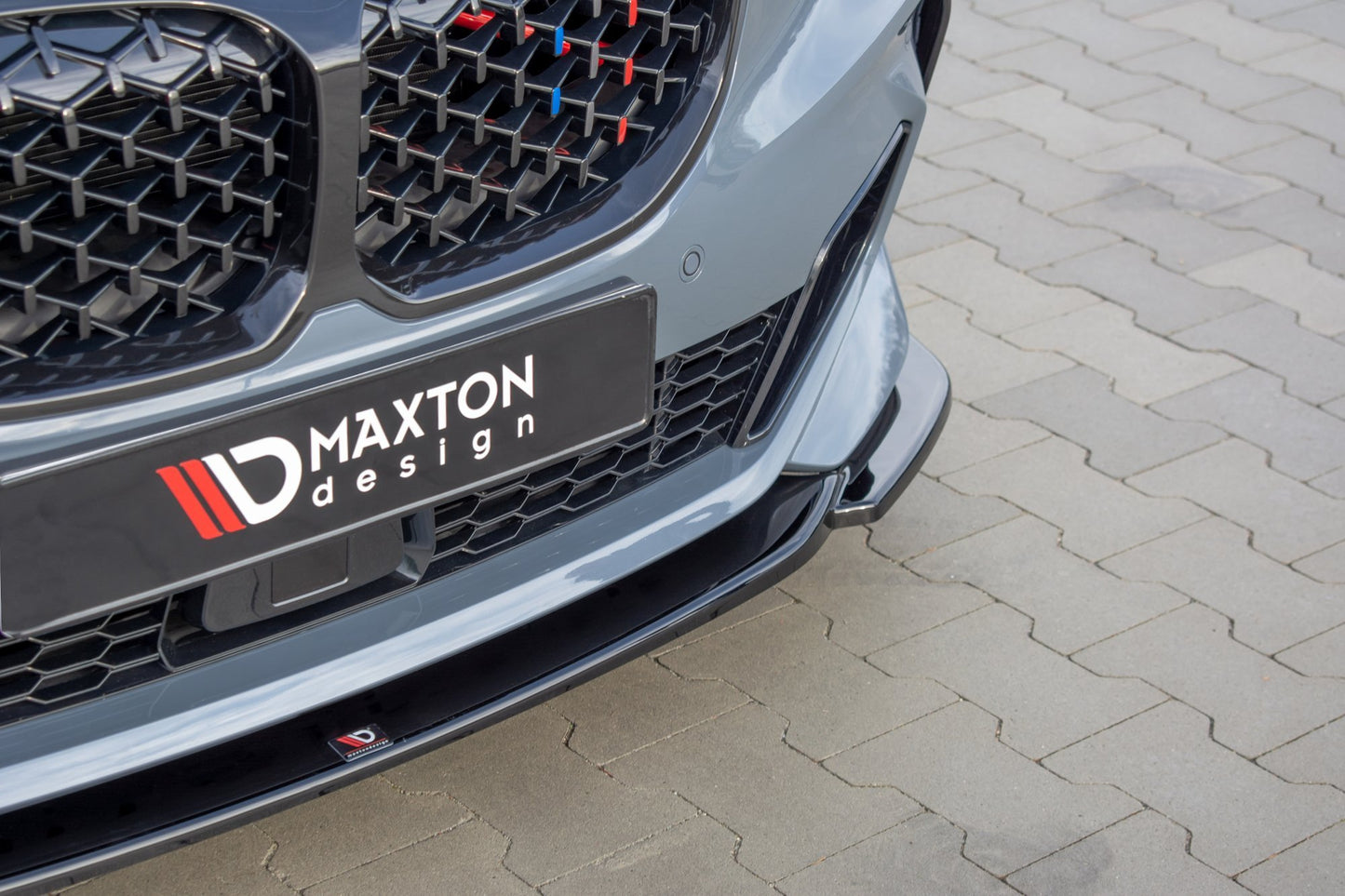 Front Ansatz V.3 für BMW 1er F40 M-Paket/ M135i  Carbon Look