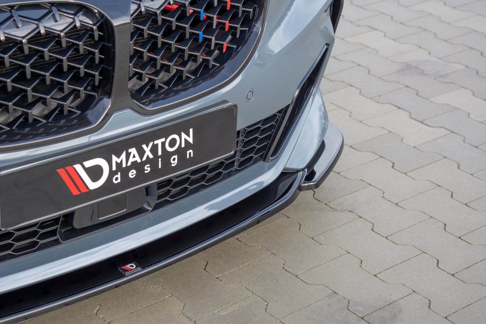 Front Ansatz V.3 für BMW 1er F40 M-Paket/ M135i  Carbon Look