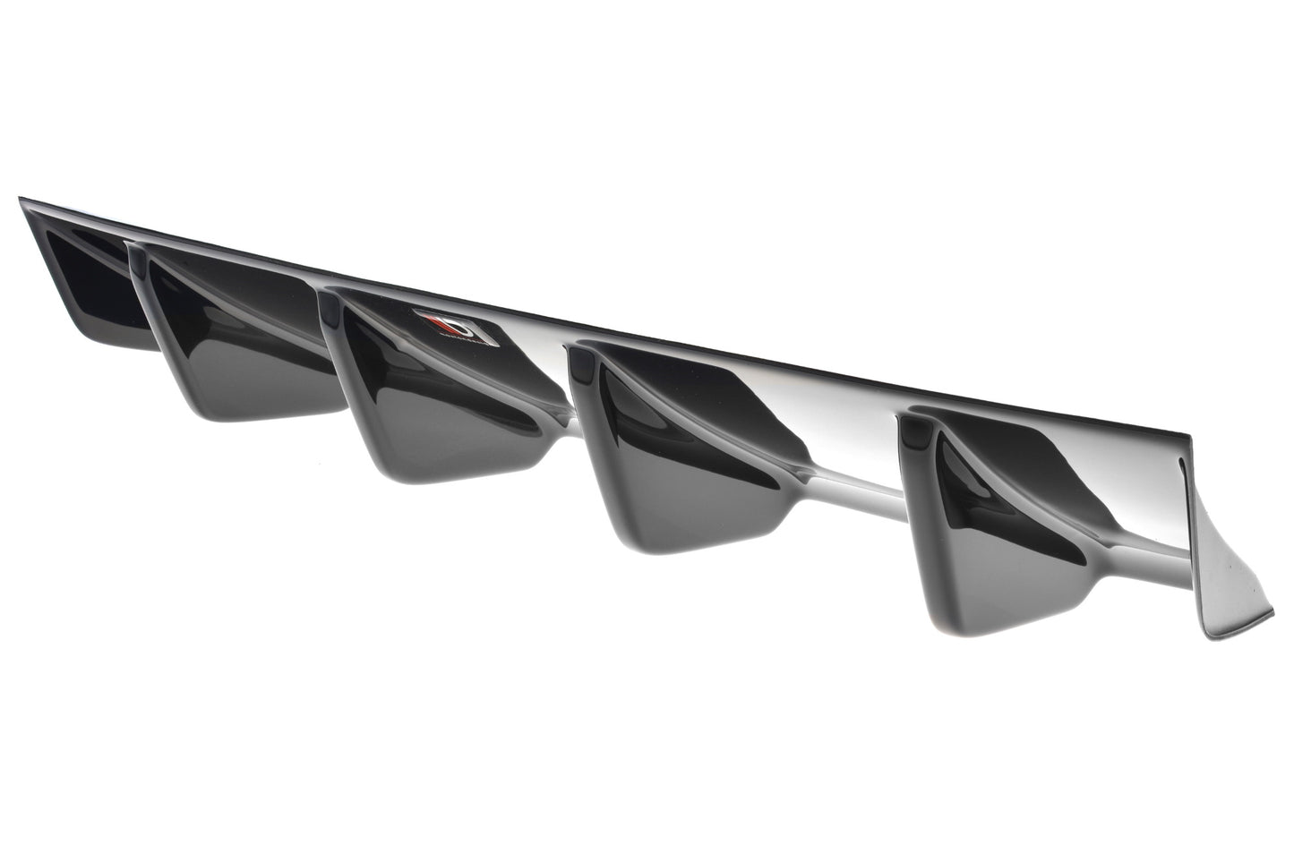Diffusor Heck Ansatz für Audi RS3 8V FL Limousine schwarz matt