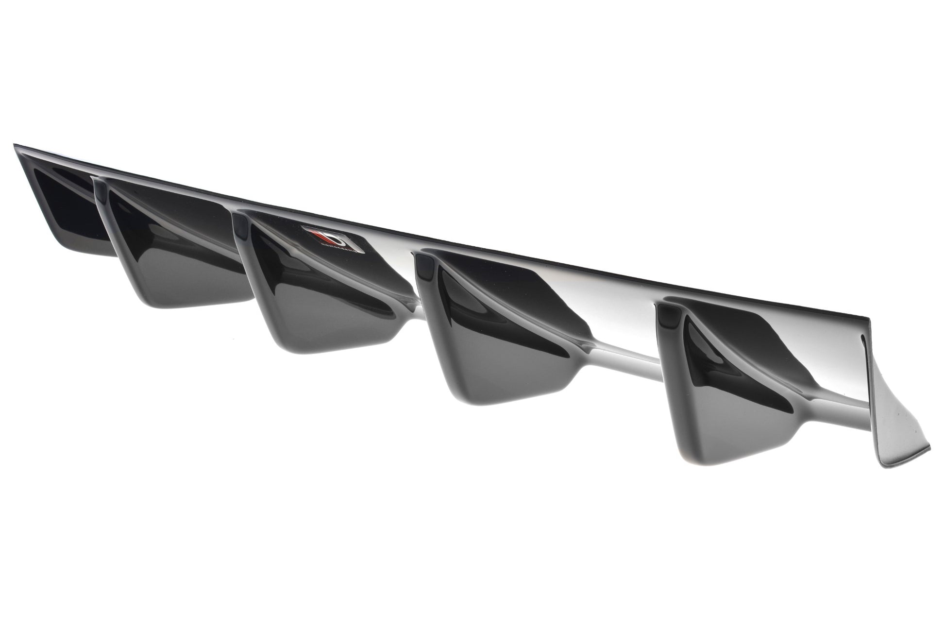 Diffusor Heck Ansatz für Audi RS3 8V FL Limousine schwarz matt