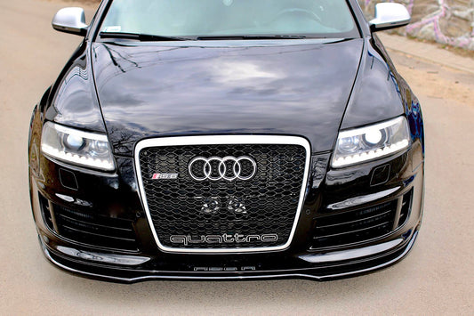 Front Ansatz für AUDI RS6 C6 schwarz matt