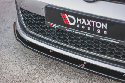 Front Ansatz V.1 für VW Golf 7 GTI  Carbon Look