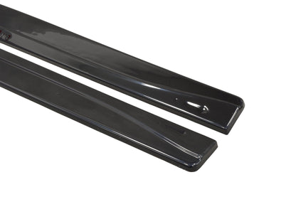 Seitenschweller Ansatz für BMW M4 F82 schwarz matt