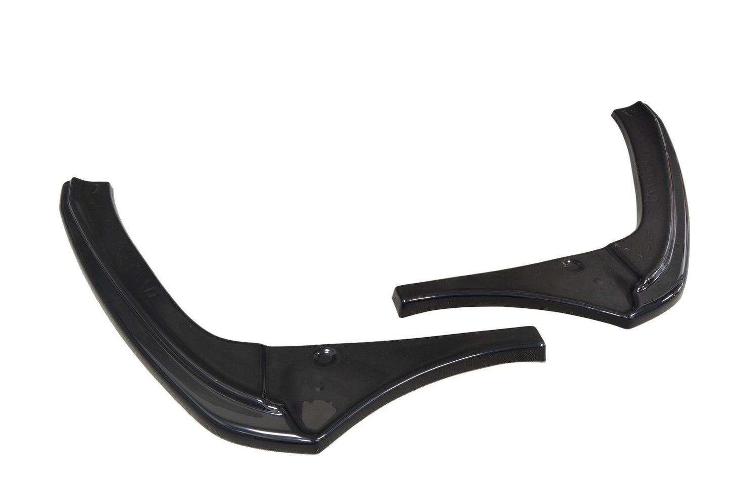 Heck Ansatz Flaps Diffusor V.2 für MASERATI GRANTURISMO 2007-2011 schwarz Hochglanz