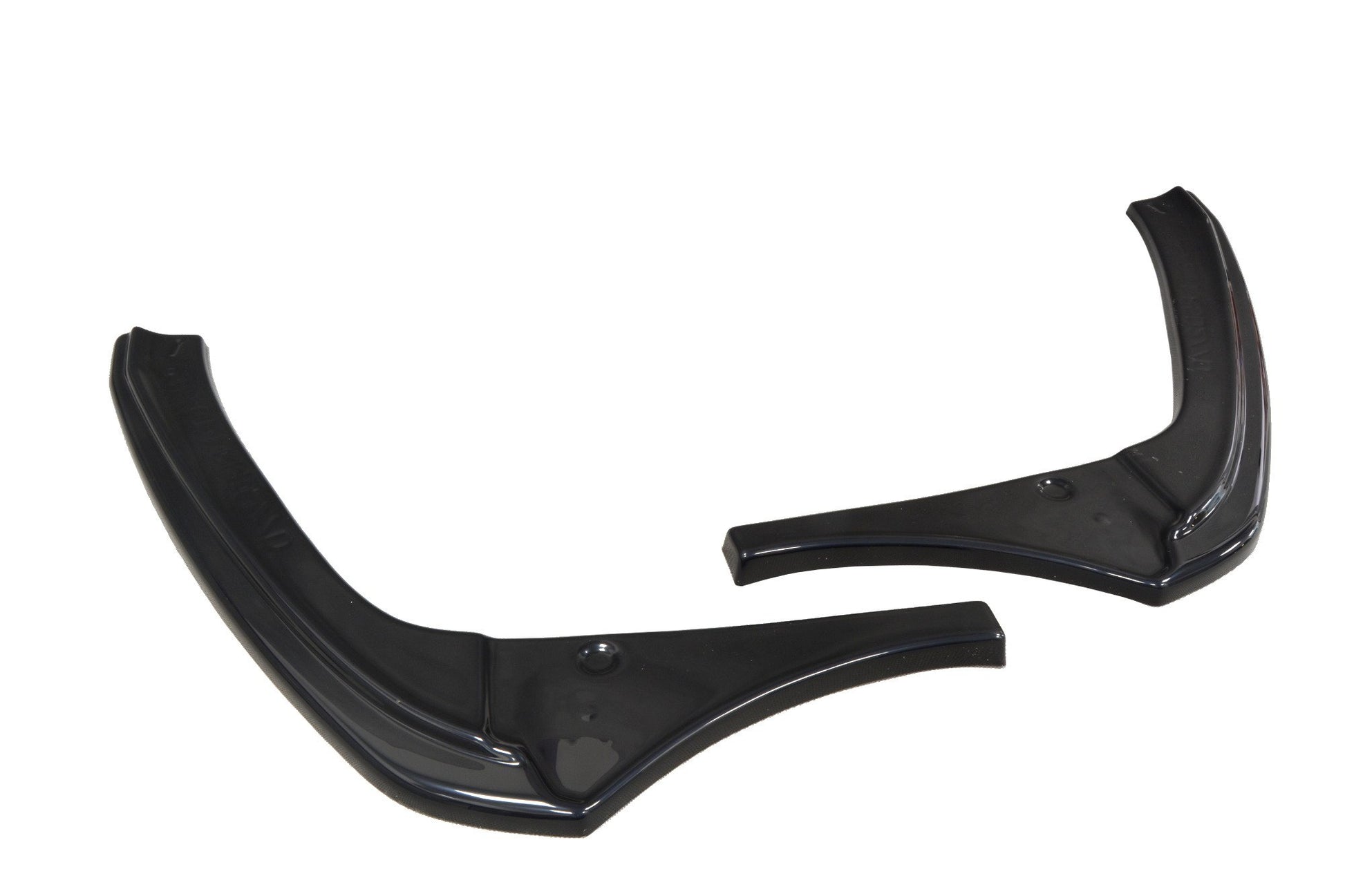Heck Ansatz Flaps Diffusor V.2 für MASERATI GRANTURISMO 2007-2011 schwarz Hochglanz