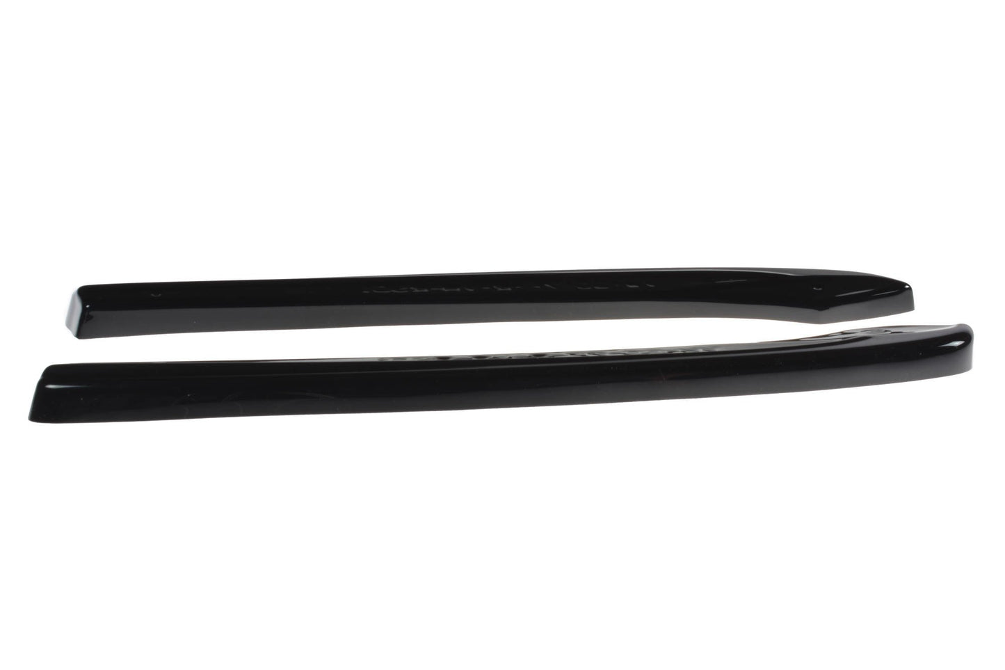 Heck Ansatz Flaps Diffusor V.1 für VW GOLF 7 R VARIANT FACELIFT  schwarz matt