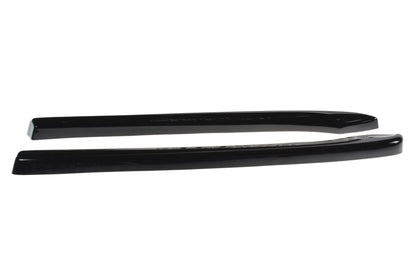 Heck Ansatz Flaps Diffusor V.1 für VW GOLF 7 R VARIANT FACELIFT  schwarz matt