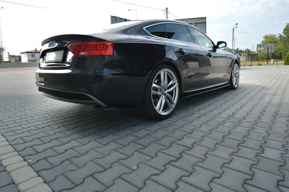 Seitenschweller Ansatz für Audi S5 / A5 / A5 S-Line 8T / 8T FL Sportback Carbon Look