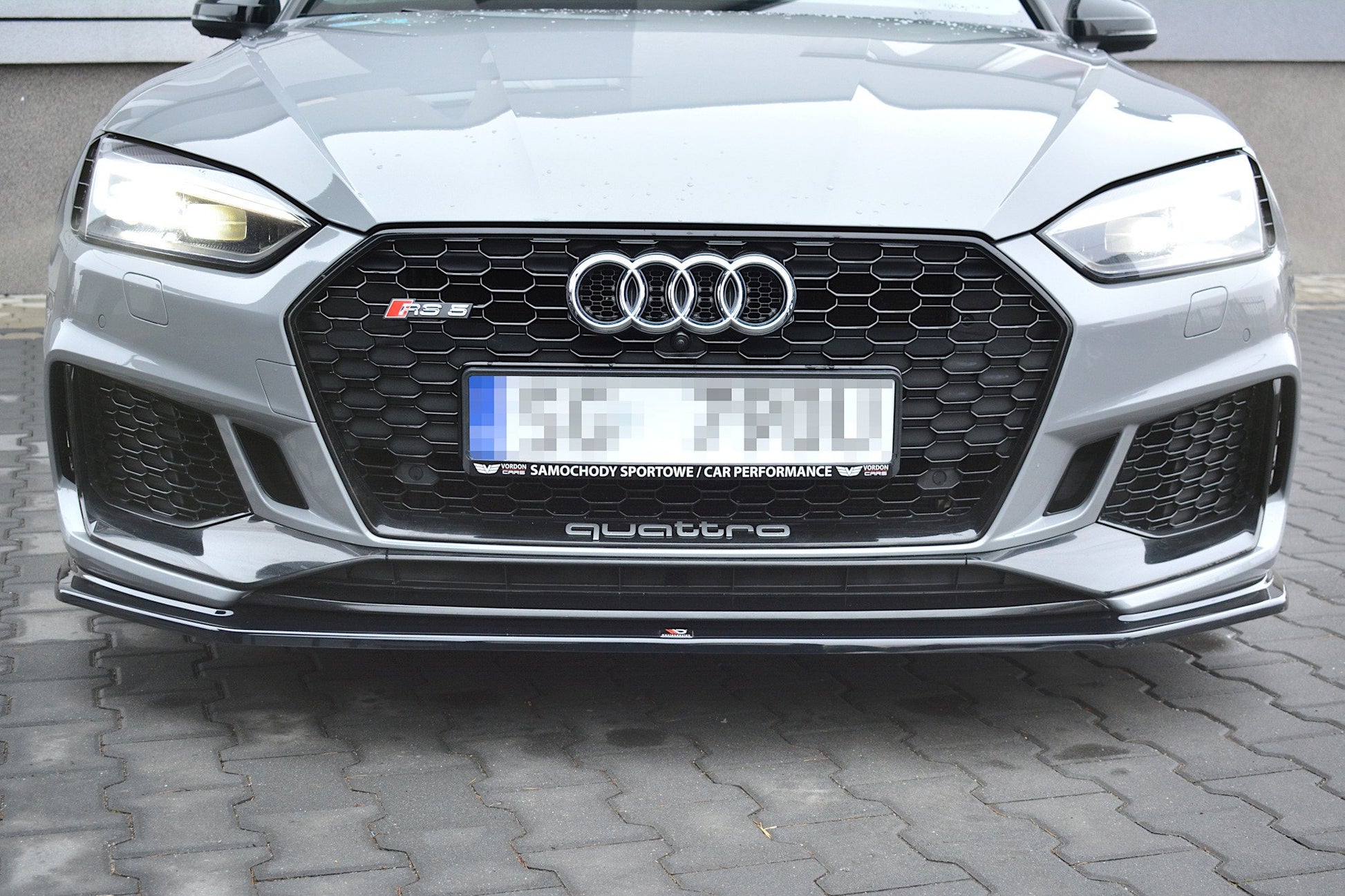 Front Ansatz V.2 für Audi RS5 F5 Coupe / Sportback schwarz matt