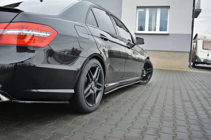 Seitenschweller Ansatz für Mercedes E63 AMG W212  Carbon Look