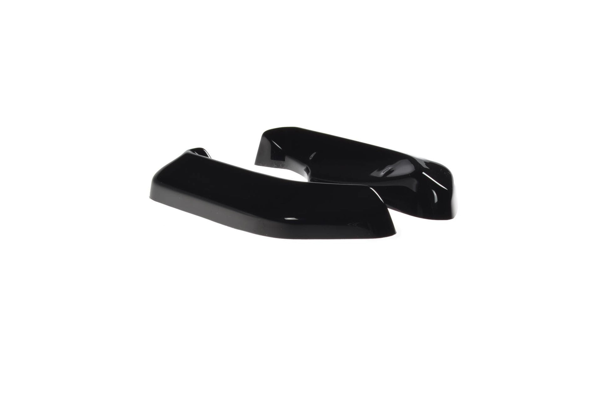Heck Ansatz Flaps Diffusor für FIAT 500 HATCHBACK vor Facelift schwarz matt