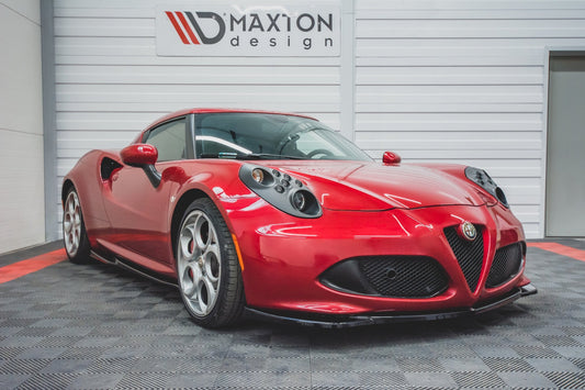 Front Ansatz für Alfa Romeo 4C schwarz matt