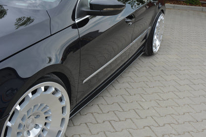 Seitenschweller Ansatz für VW PASSAT CC STANDARD Carbon Look