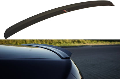 Spoiler CAP für Audi A6 S-Line C6 FL Limousine schwarz matt