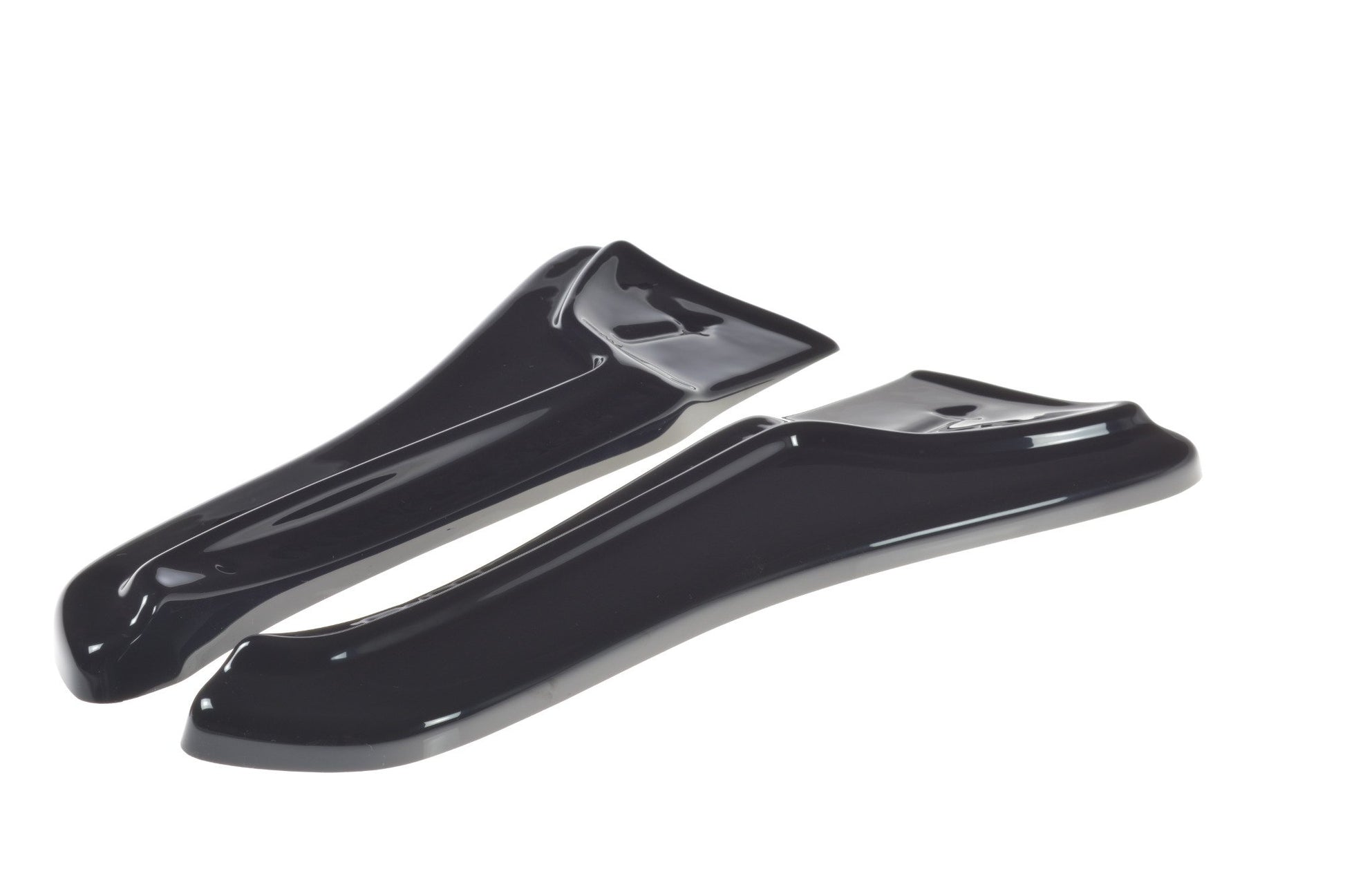 Heck Ansatz Flaps Diffusor V.1 für TESLA MODEL X  Carbon Look