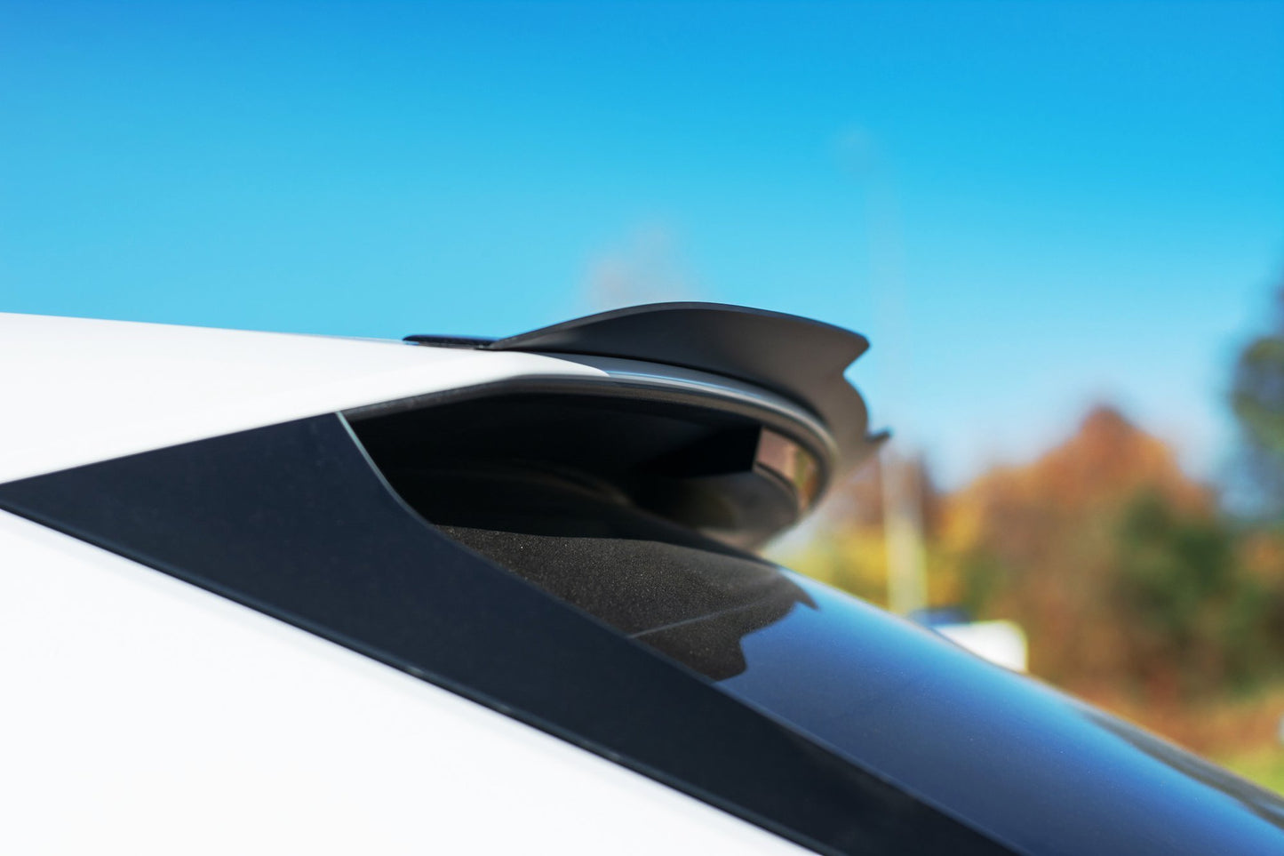 Spoiler CAP V.1 für Audi Q8 S-line schwarz matt