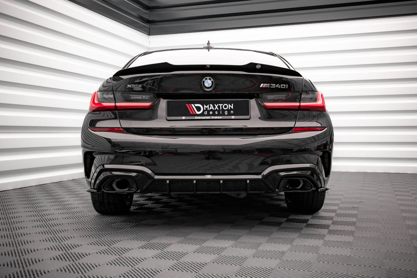 Diffusor Heck Ansatz für BMW M340i G20 / G21