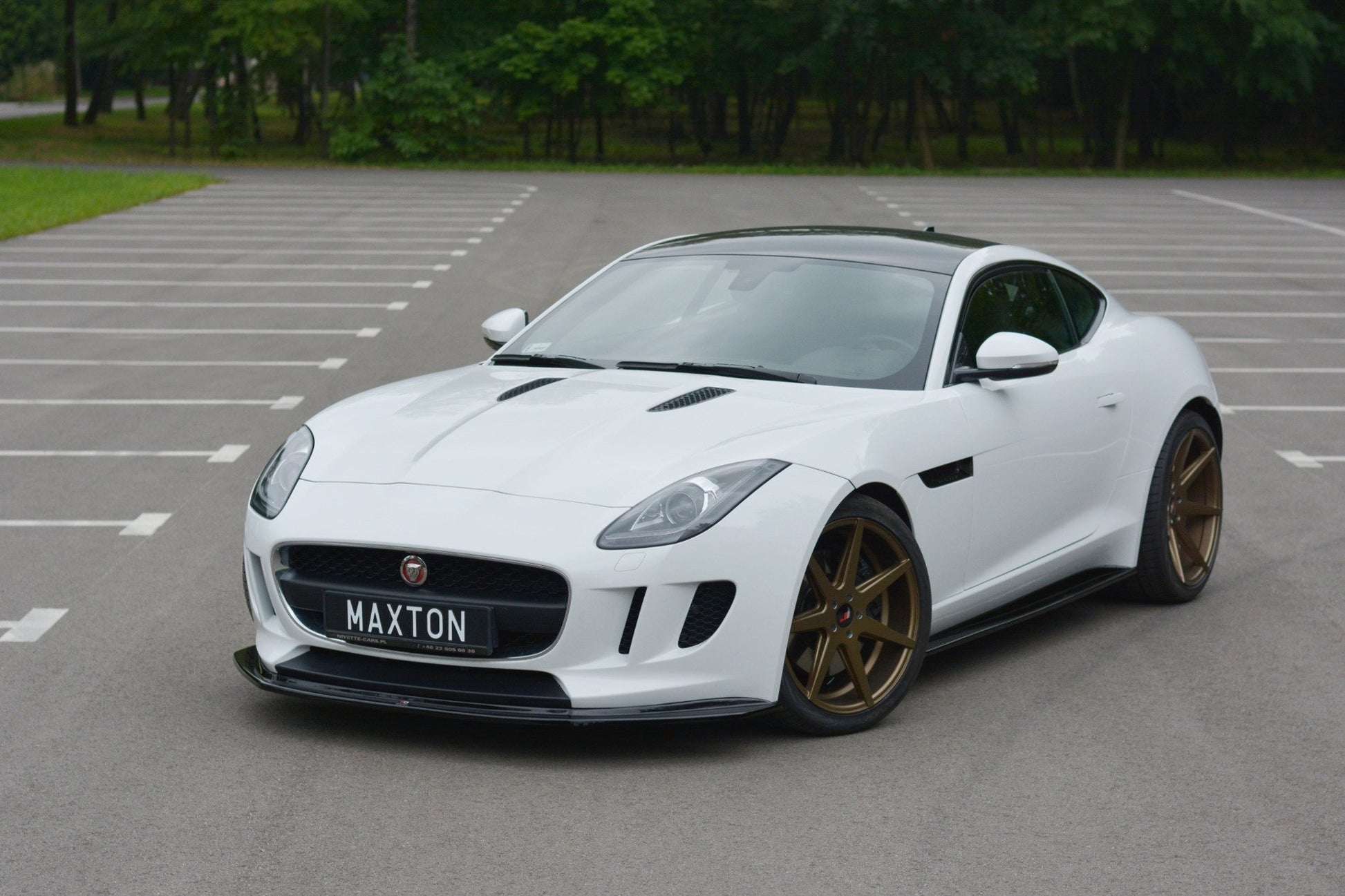 Front Ansatz V.1 für JAGUAR F-TYPE Carbon Look