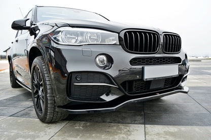 Front Ansatz V.1 für BMW X5 F15 M Paket schwarz Hochglanz