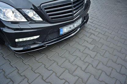 Front Ansatz V.1 für Mercedes E63 AMG W212  Carbon Look