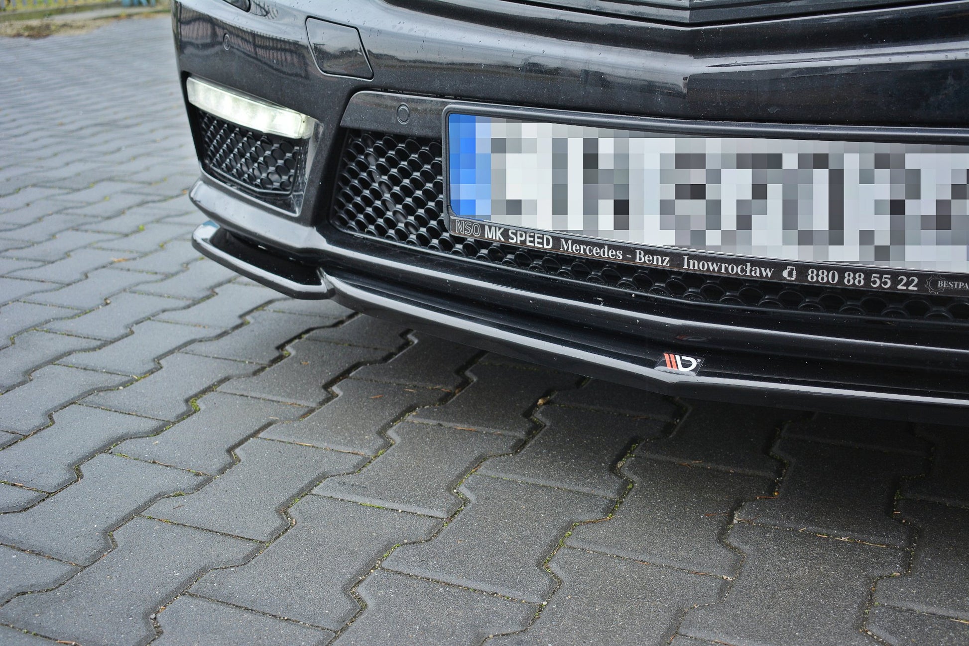 Front Ansatz V.1 für Mercedes E63 AMG W212  Carbon Look