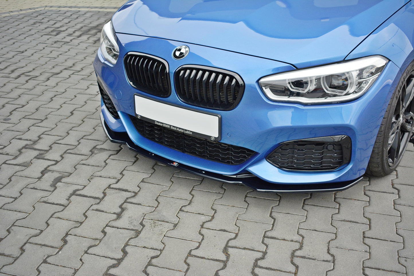Front Ansatz V.1 für BMW 1er F20/F21 M-Power FACELIFT Carbon Look