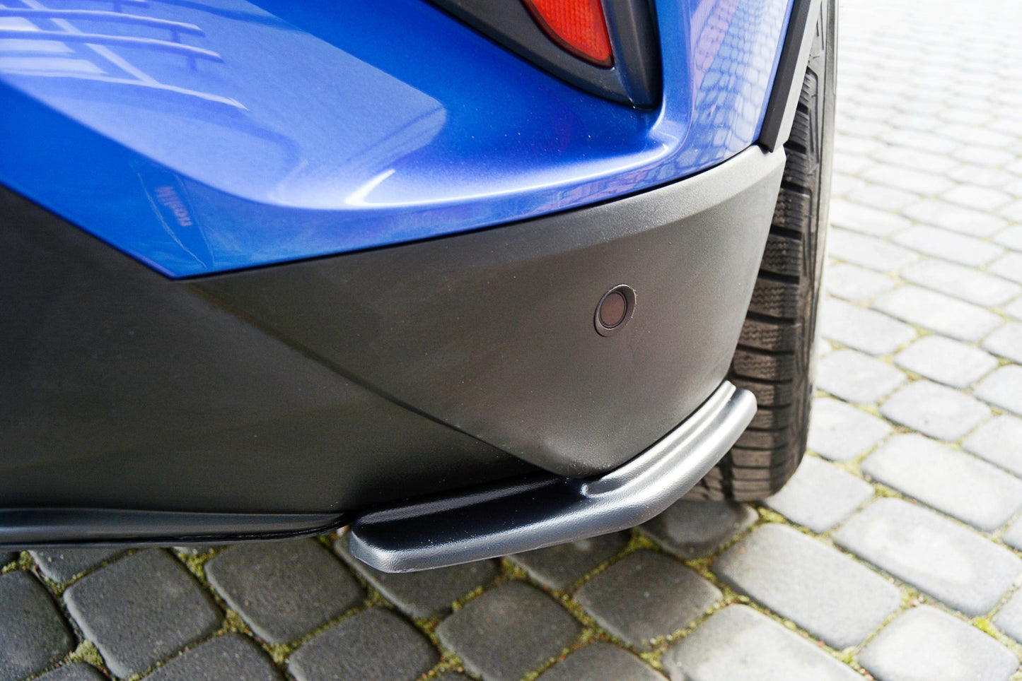 Heck Ansatz Flaps Diffusor für TOYOTA C-HR  Carbon Look