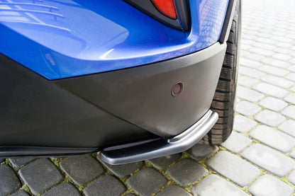 Heck Ansatz Flaps Diffusor für TOYOTA C-HR  schwarz matt
