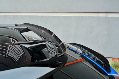 Spoiler CAP V.2 für TOYOTA C-HR schwarz Hochglanz