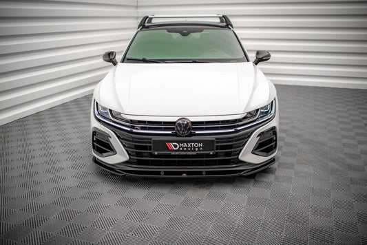 Front Ansatz V.1 für Volkswagen Arteon R schwarz Hochglanz