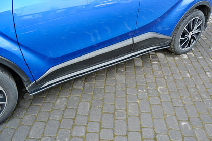 Seitenschweller Ansatz für TOYOTA C-HR  Carbon Look