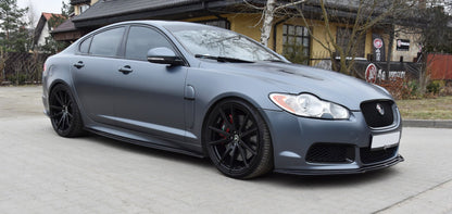 Front Ansatz V.1 für JAGUAR XF- R schwarz matt