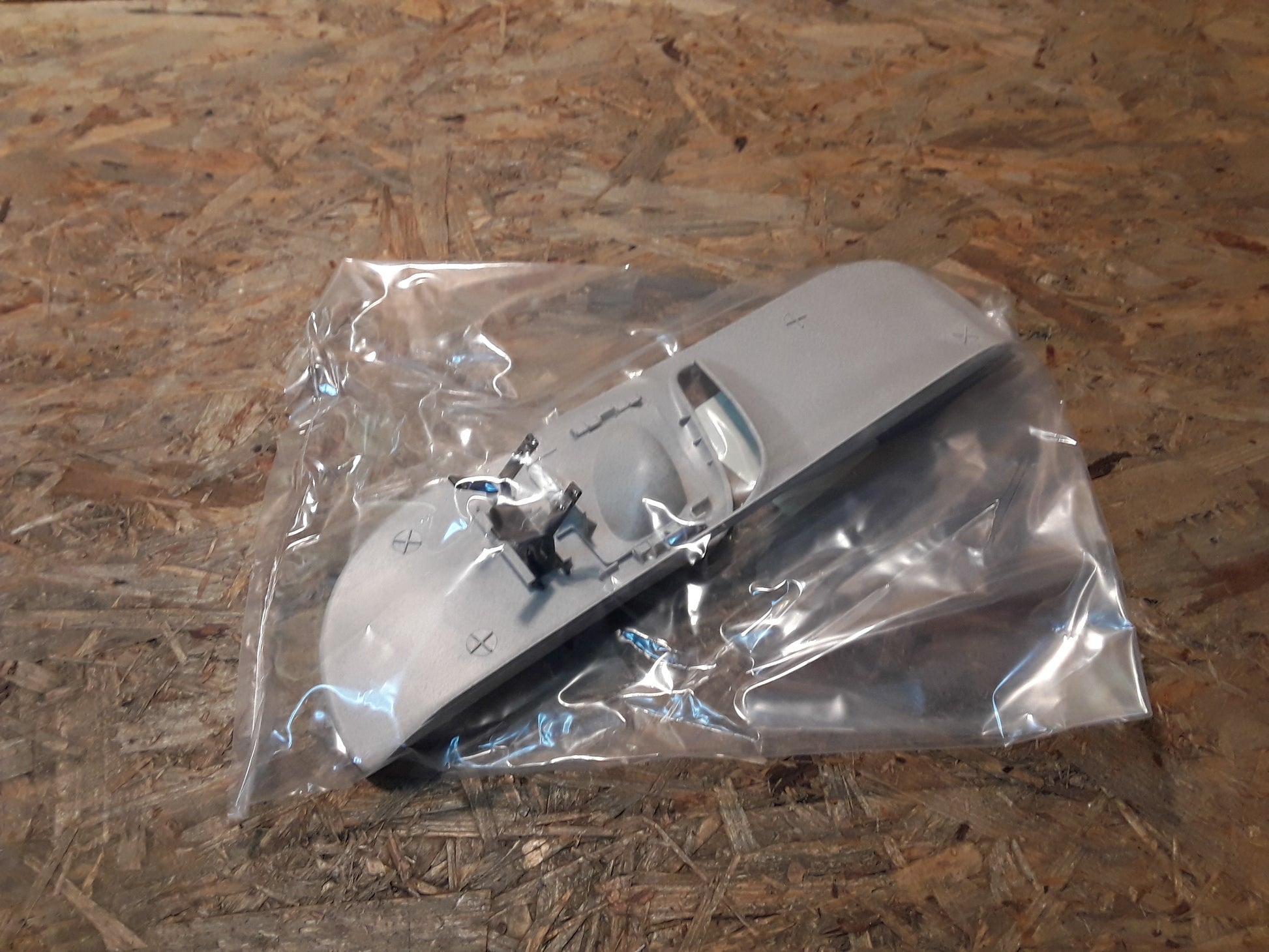 Original GM Opel Schieber Sicherheitsgurt Höhenversteller grau links  9104305 Astra G