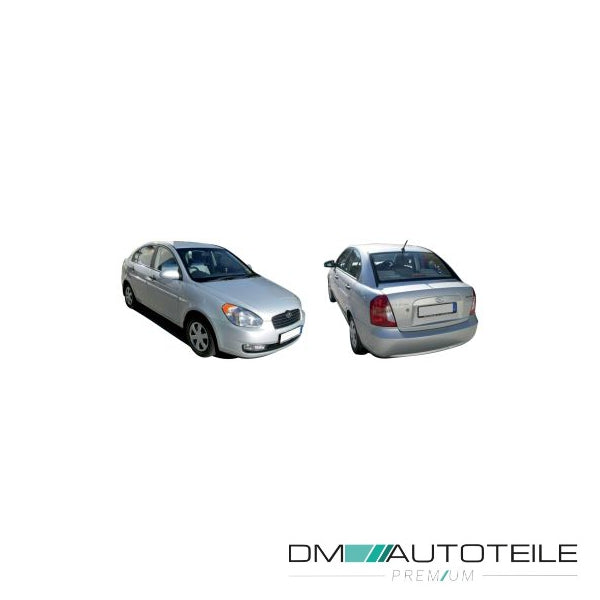 Nebelscheinwerfer Gitter Blende vorne für Hyundai Accent III MC Bj. 2006-2010