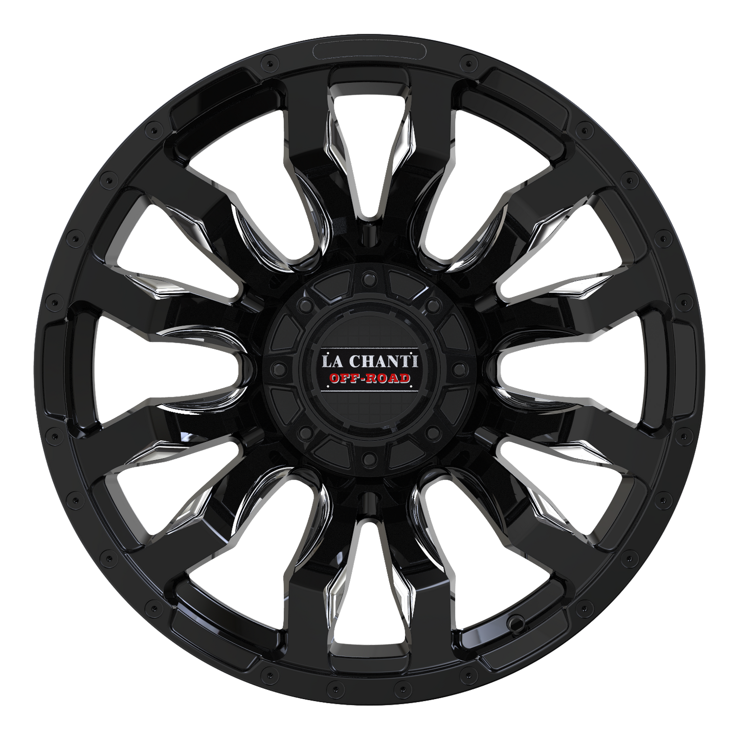 La Chanti LC-OF 7 Gloss Black Milled