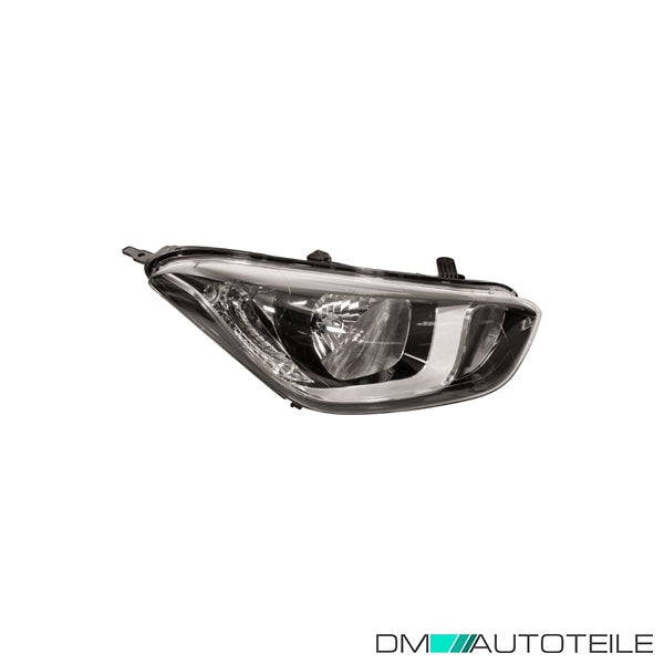 Hauptscheinwerfer rechts H7/H7 mit Motor passt für Hyundai i20 12-14