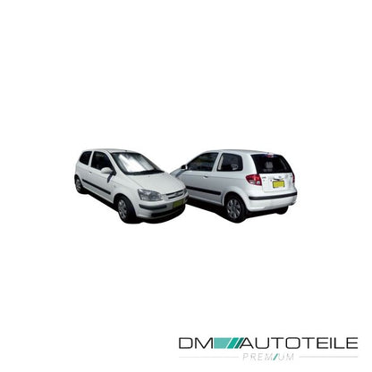 Stoßstange vorne schwarz passt für Hyundai Getz TB ab 2002-2005 Vorfacelift