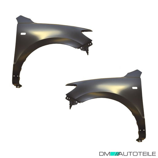 Kotflügel SET rechts+links vorne Blinkerloch passt für Hyundai Santa Fé II 06-09