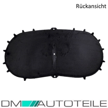 Dämmatte Motorhaube Motorhaubendämmung Motorraumdämmung+Montagekit passt für VW Tiguan 5N ab 2007-2018 OE: 5N0 863 831B