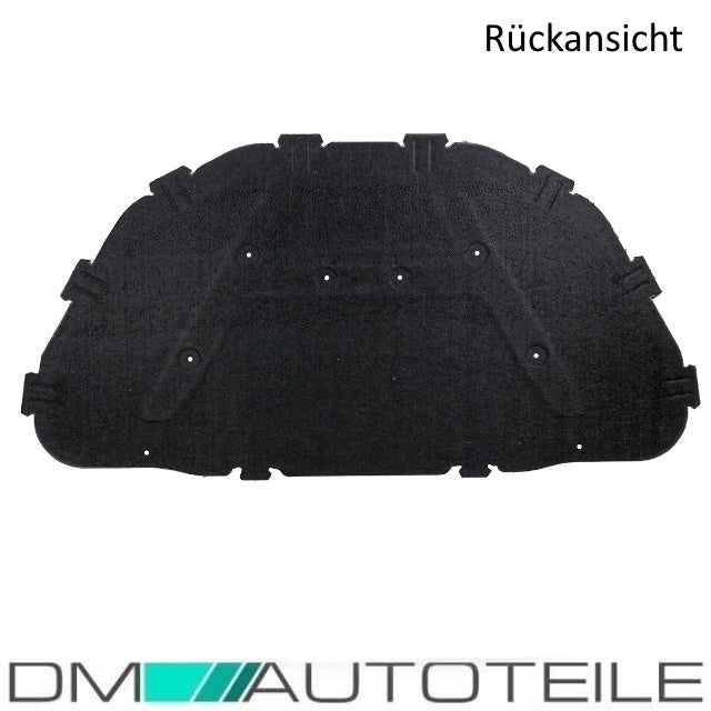Dämmatte Motorhaube Motorhaubendämmung Motorraumdämmung +Montagekit passt für BMW X1 E84 ab 2009-2015 OE:5148 7 326 999