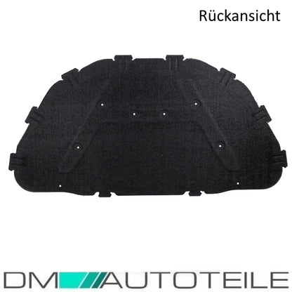 Dämmatte Motorhaube Motorhaubendämmung Motorraumdämmung +Montagekit passt für BMW X1 E84 ab 2009-2015 OE:5148 7 326 999