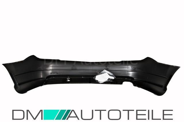 Stoßstange Hinten ohne PDC passt für Mercedes W204 außer AMG C63 07-11 Schwarz