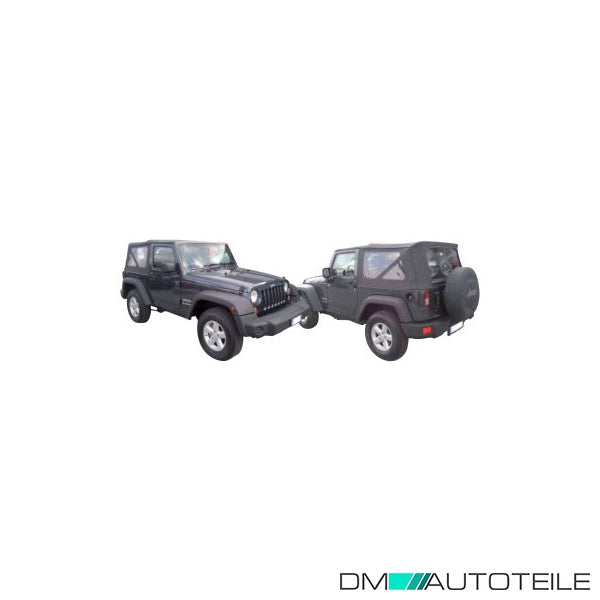 Außenspiegel rechts kpl. beheizb. elektr. glasklar passt für Jeep Wrangler III