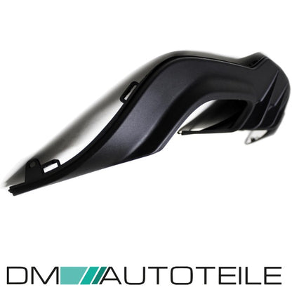 Mercedes W204 C204 Diffusor Stoßstange Hinten Schwarz Matt + Zubehör für C63 AMG 11-15