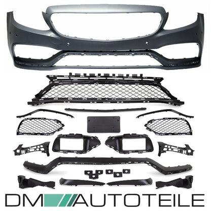 Stoßstange Sport vorne passt für Mercedes C-Klasse W205 S205 C205 A205 ab 2014-2018 Mopf Design nicht C63