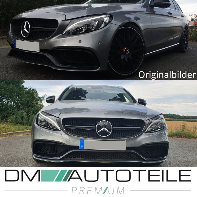 Stoßstange Sport vorne passt für Mercedes C-Klasse W205 S205 C205 A205 ab 2014-2018 Mopf Design nicht C63