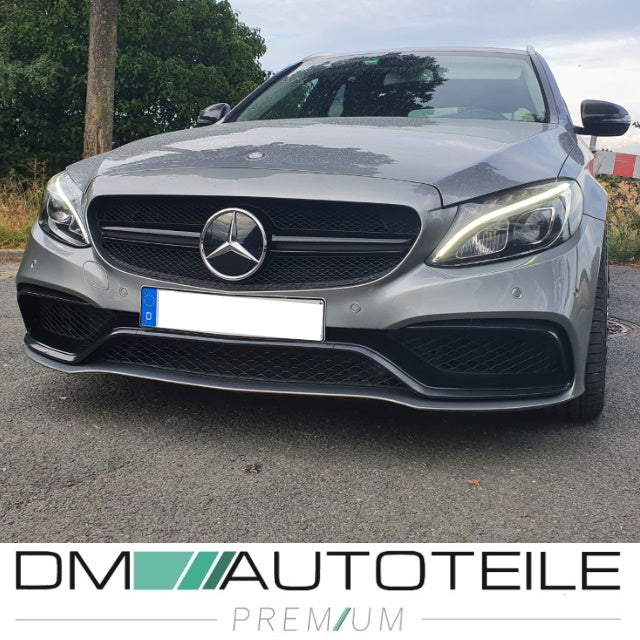 Stoßstange Sport vorne passt für Mercedes C-Klasse W205 S205 C205 A205 ab 2014-2018 Mopf Design nicht C63