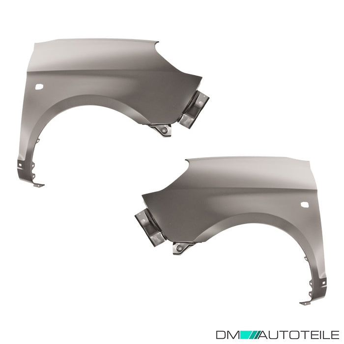 Kotflügel SET rechts+links vorne mit Blinkerloch passt für KIA Picanto 08-10