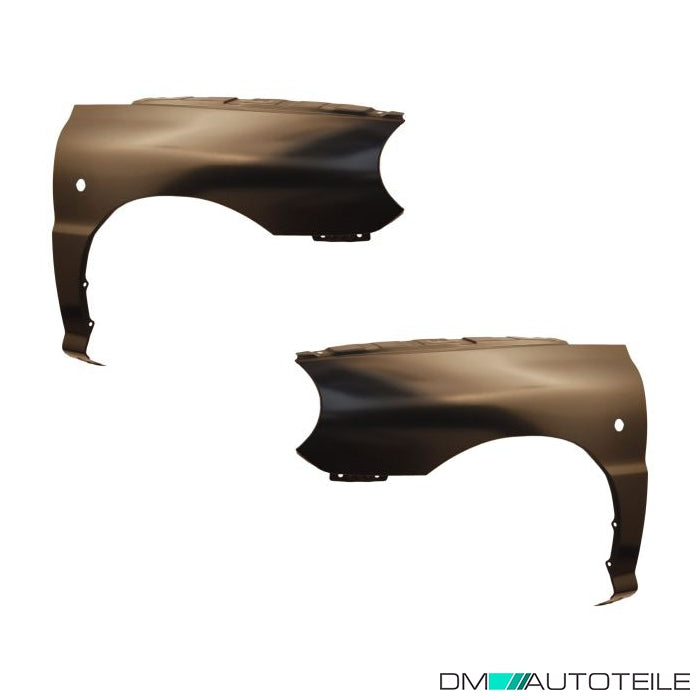Kotflügel SET rechts+links vorne mit Blinkerloch passt für KIA Rio + Kombi 99-01